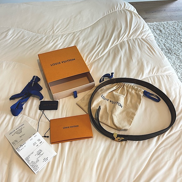 Louis Vuitton reversible belt 30mm size 85, I bought it new - Picture 1 of 11